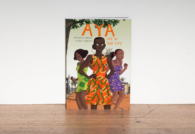 A graphic novel (Aya: Life in Yop City by Marguerite Abouet and Clemént Oubrerie)