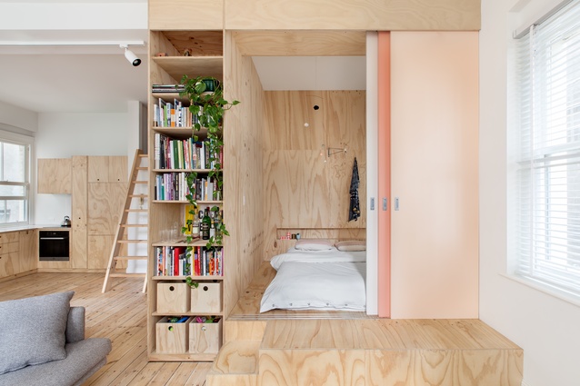Flinders Lane Apartment by Clare Cousins Architects.