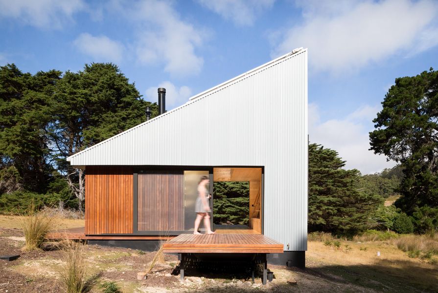 Bruny Island Hideaway by Maguire and Devine Architects.