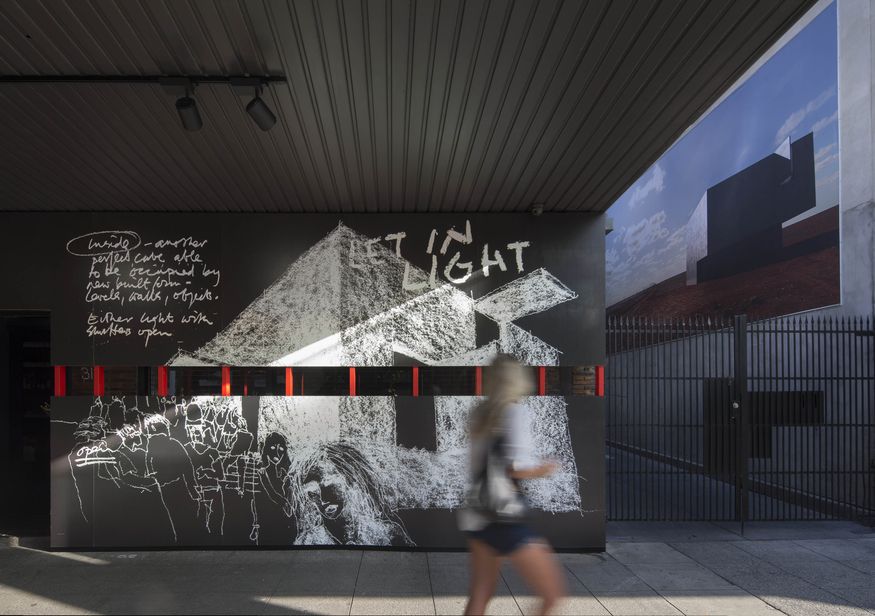 Australian Pavilion public art wall unveiled ArchitectureAU