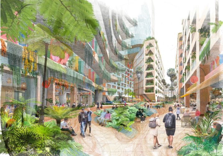 Plans Revised For Sydney Foreshore Precinct | ArchitectureAU