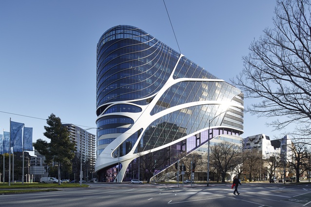 Victorian Comprehensive Cancer Center by STHDIM and MCR (Silver Thomas Hanley, DesignInc and McBride Charles Ryan).