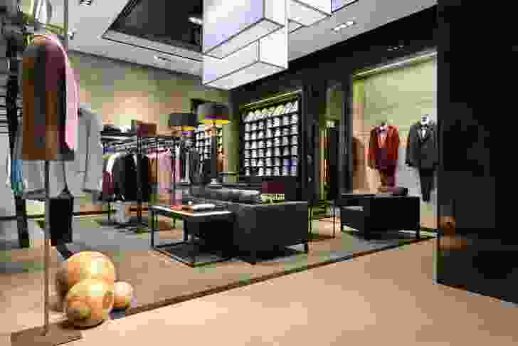 Hugo Boss’s flagship Sydney store by Sidgreaves.