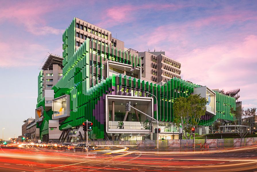 Lady Cilento Children's Hospital by Conrad Gargett Riddel and Lyons Architecture.
