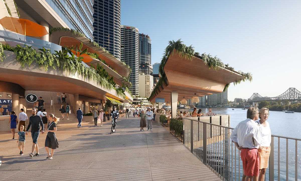 ‘Overscaled’ Waterfront Brisbane development approved ArchitectureAu