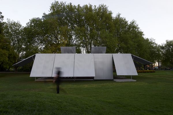 The inaugural MPavilion designed by Sean Godsell.