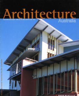 Architecture Australia, November 1996