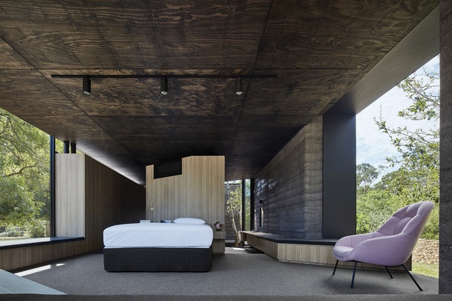 A Pavilion Between Trees (Vic) by Branch Studio Architects.