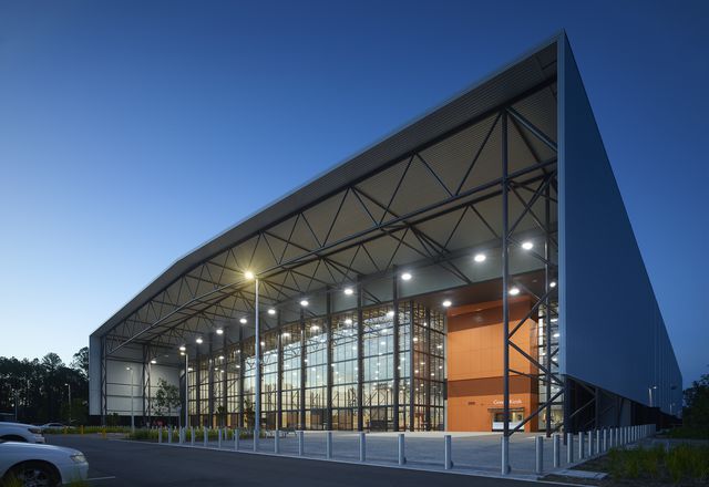 Coomera Sports and Leisure Centre by BDA Architecture with Peddle Thorp Architects (Melbourne).