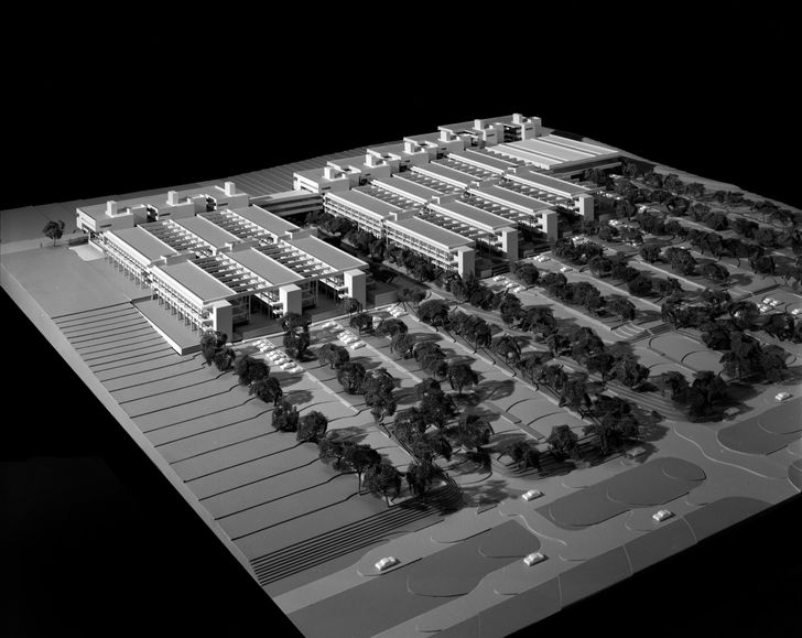 Model of Cameron Offices. Photo by PANDA, Canadian Architecture Archives, University of Calgary