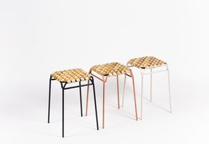 Taburet birch bark stool by Moya.