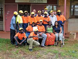 A northern Australian team at the end of a Survey Fix week.