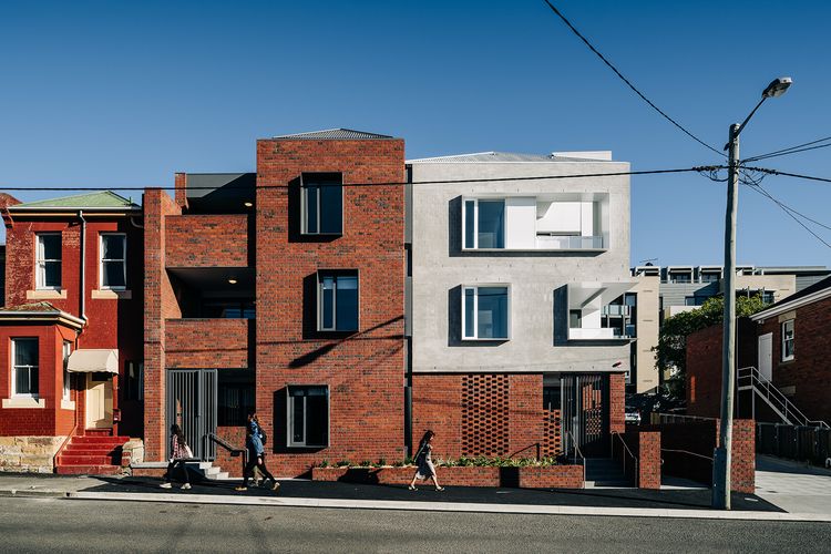 Cumulus Studio designs ‘cluster’ of social housing units for Hobart ...