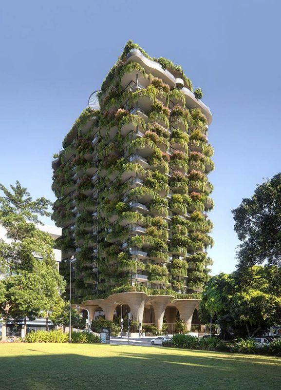 Koichi Takada's 'urban forest' tower approved for Brisbane