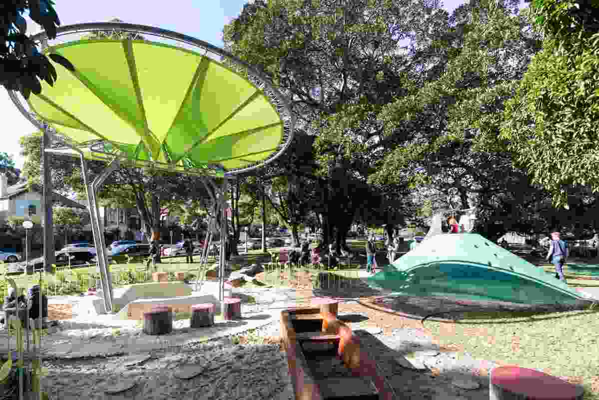 Jubilee Playground by Sue Barnsley Design received the 2014 Medal for Landscape Architecture from the Australian Institute of Landscape Architect, NSW chapter.