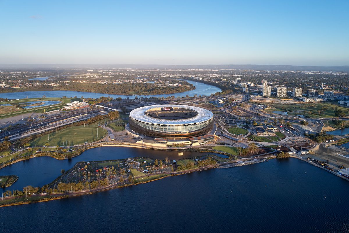 Perth’s Optus Stadium Wins At International Stadium Awards | ArchitectureAu