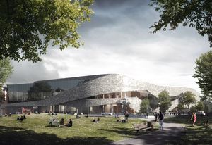 Te Pae, Christchurch Convention Centre by Woods Bagot with Warren and Mahoney.