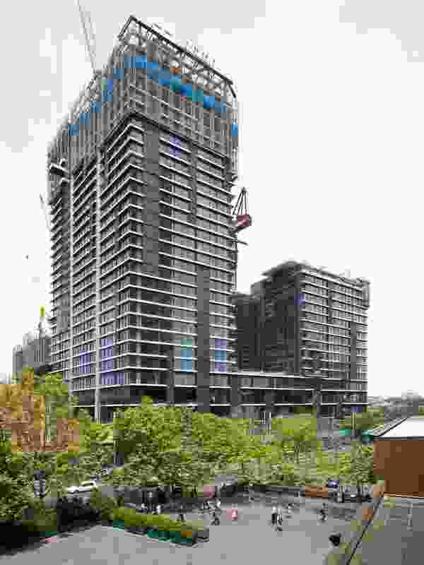 Jean Nouvel’s One Central Park nearing completion on Broadway, Sydney.