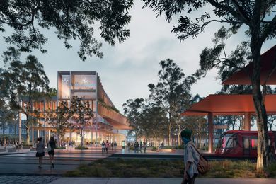 University of Canberra’s campus masterplan by  MGS Architects with Turf Design Studio.