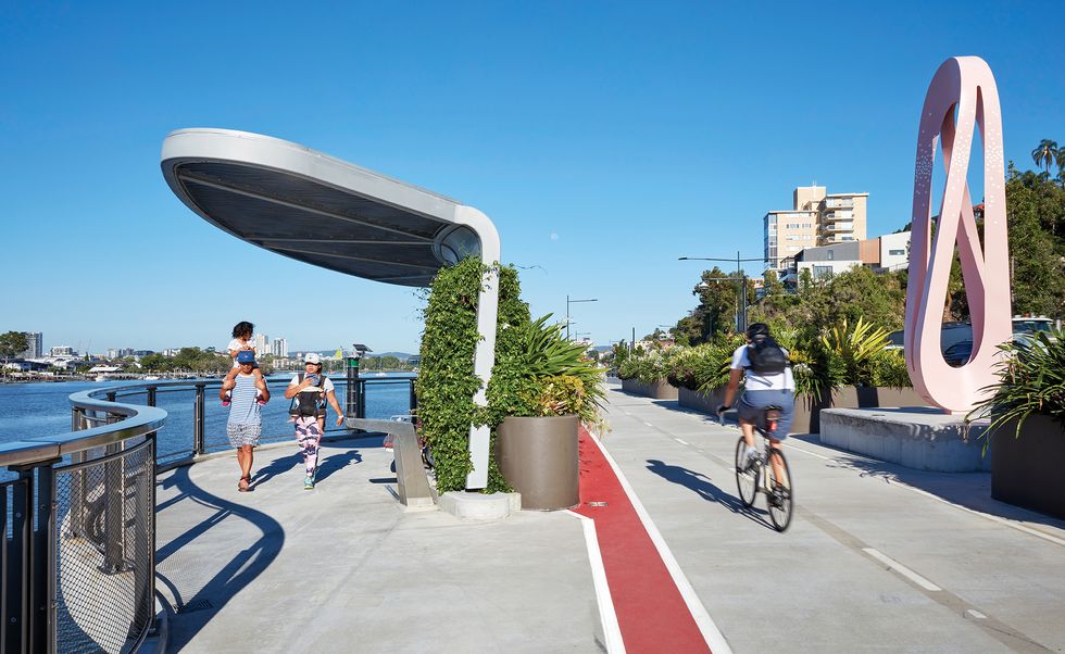 Lateral movements Kingsford Smith Drive Upgrade Landscape Australia