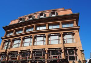 The House of the Black Madonna, a cubist building in the Old Town area of Prague.