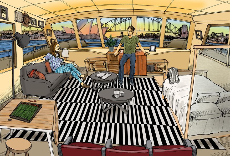 IKEA to transform ferry into 'harbour home' on Sydney Harbour
