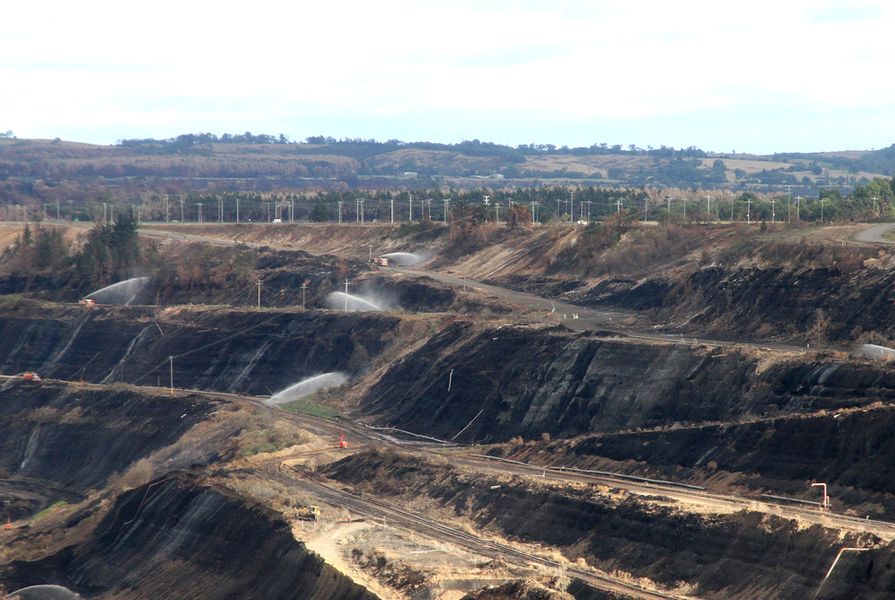 The Hazelwood mine will fill with water once it’s closed. 