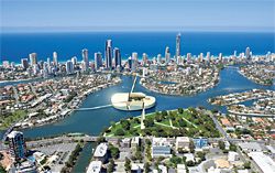 SuperColossal’s winning entry to the Gold Coast Cultural and Civic Centre Precinct Master Plan Ideas Competition for its Island of Culture proposal.