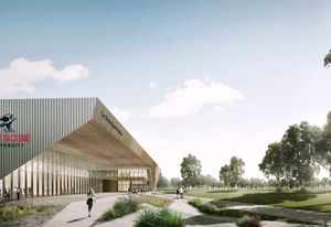 La Trobe University’s Sports Park stage two by Warren and Mahoney.