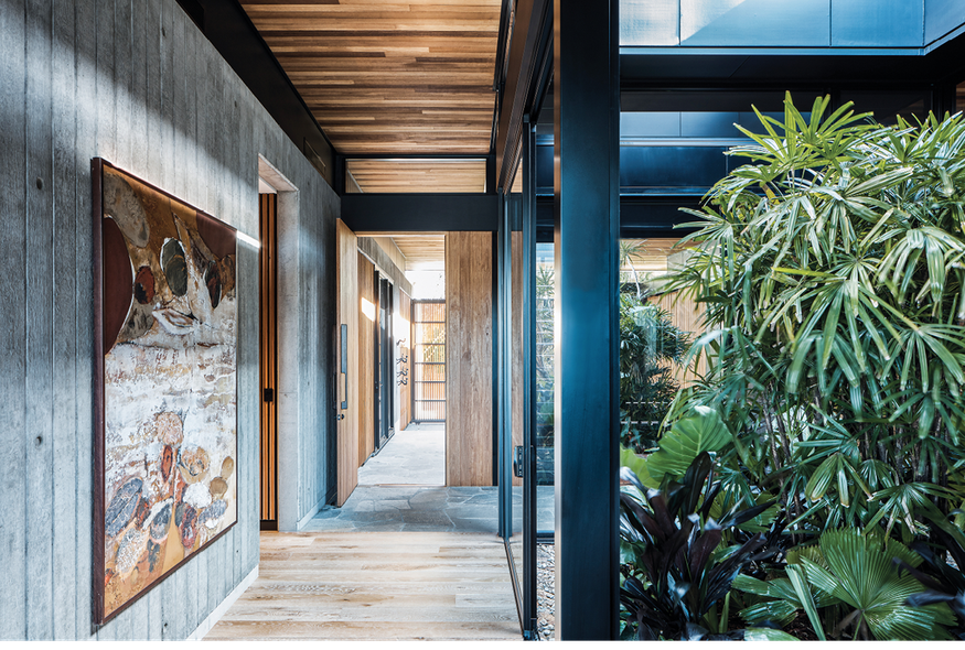 Tropical textures: Cove House | ArchitectureAu