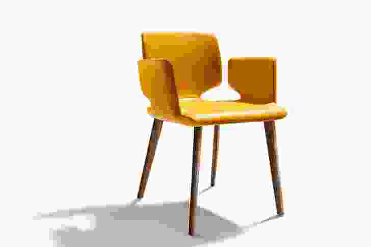 The Aye chair “looks as though it could have been designed by Arne Jacobsen.”