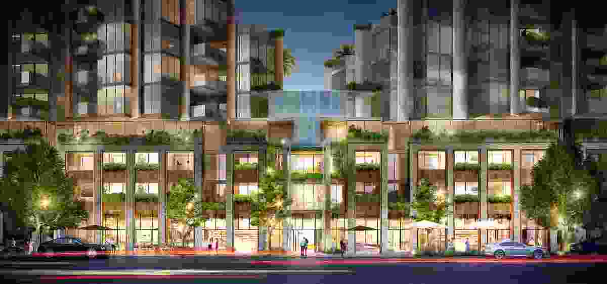 The proposed development by Koichi Takada Architects.