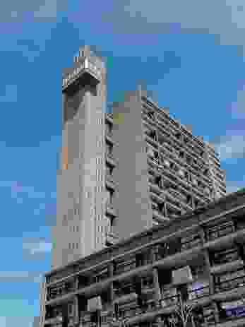 In High-Rise, Ballard’s fictional residential tower block was inspired by Ernö Goldfinger’s Trellick Tower (1968-1972), a 31-storeyed social housing block in West London, which is now a listed building. 