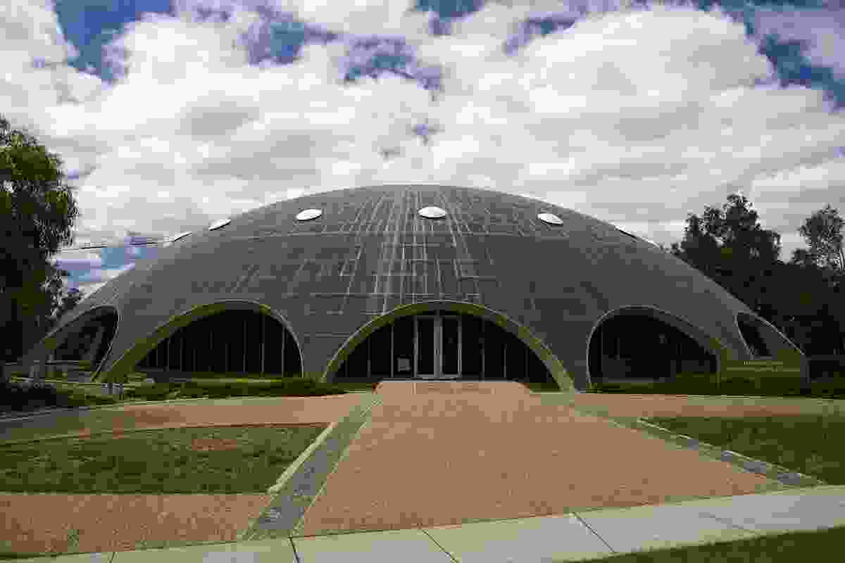 Australian Academy of Science - The Shine Dome in Canberra, Australian Capital Territory. by Bidgee , licensed under  CC BY-SA 3.0 