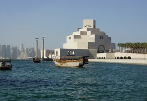 Ieoh Ming Pei's Museum of Islamic Art in Doha, Qatar.