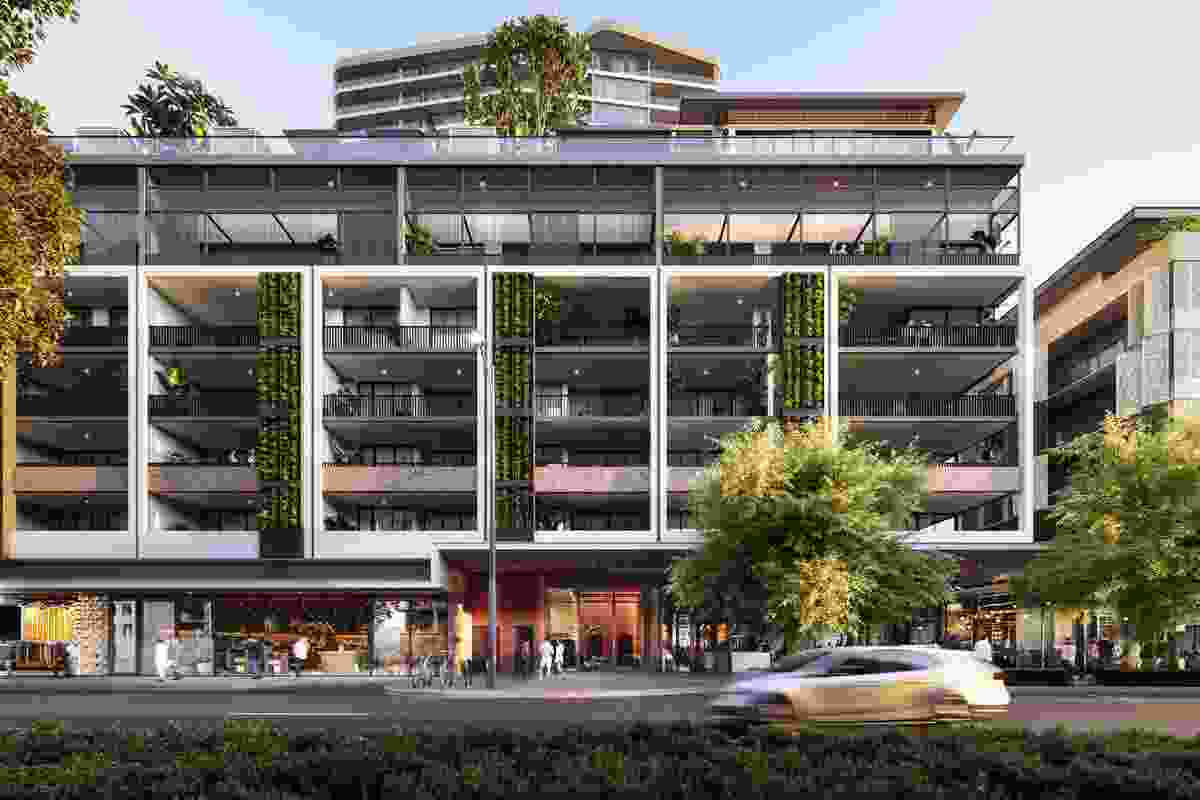 One Subiaco development at the old Pavilion Markets, designed by Hames Sharley.