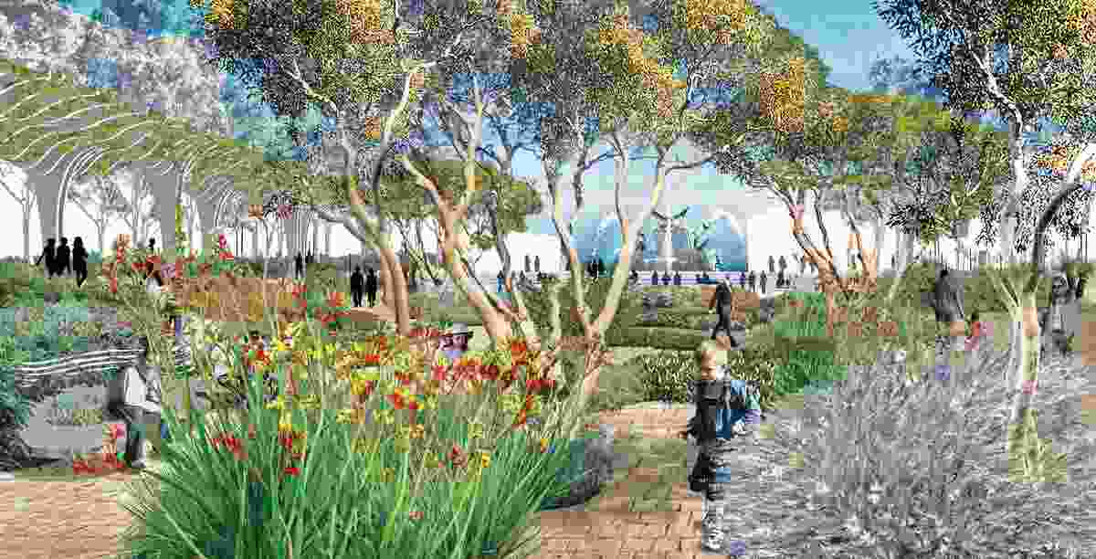 The Southern Garden, Victoria Square / Tarndanyangga regeneration project.