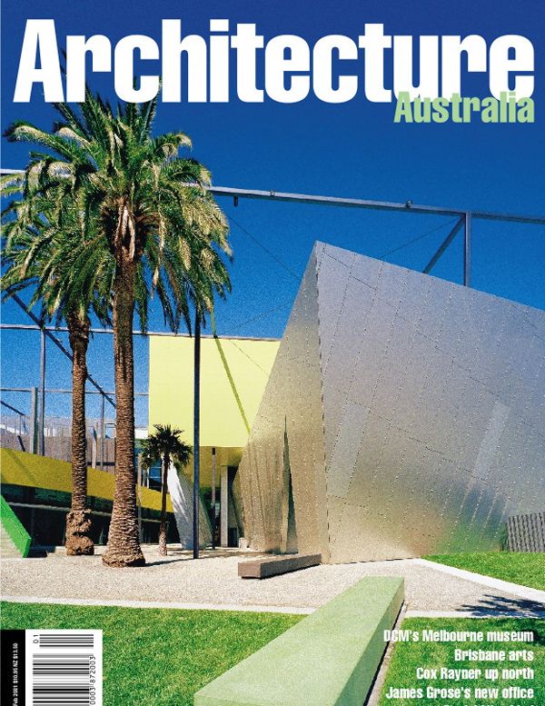 Architecture Australia, January 2001