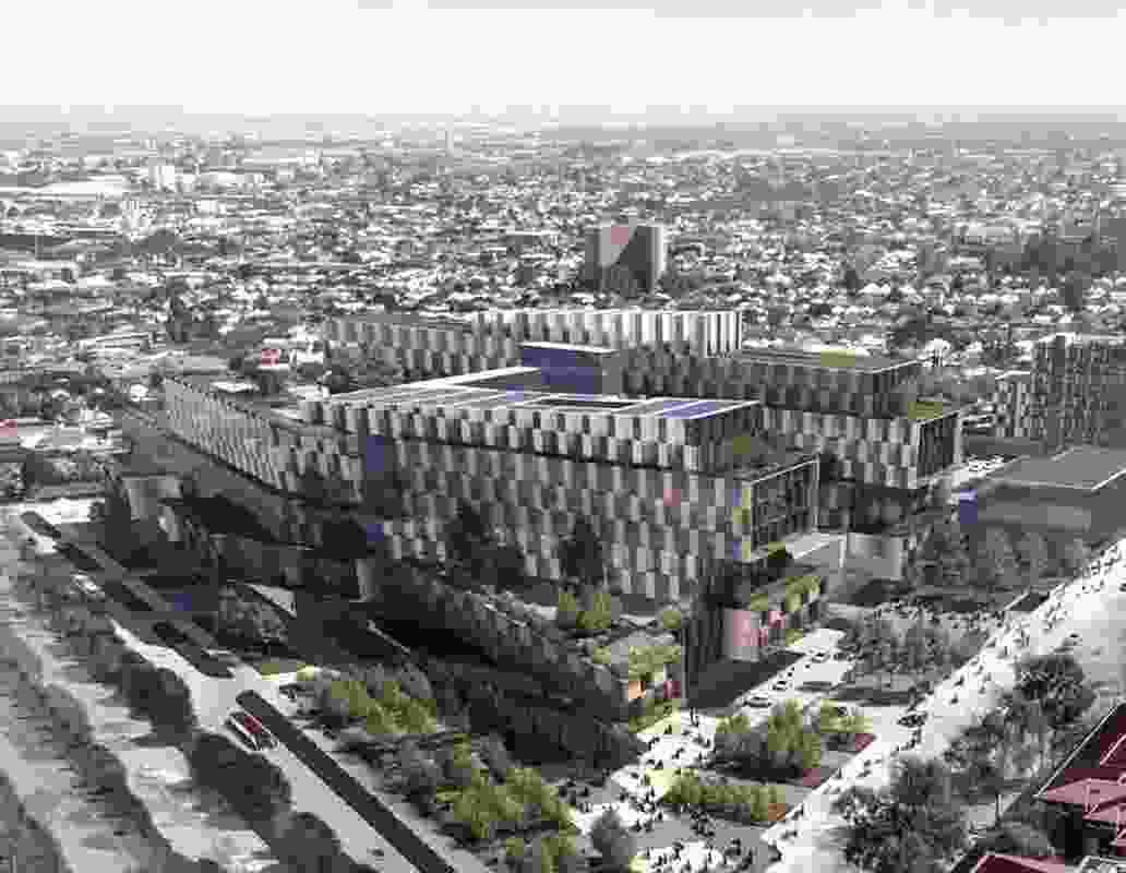 The new Footscray Hospital (concept image only).