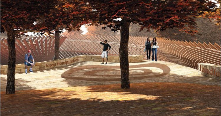 Free Fall Structures Freefall: A spiralling sculpture | ArchitectureAu