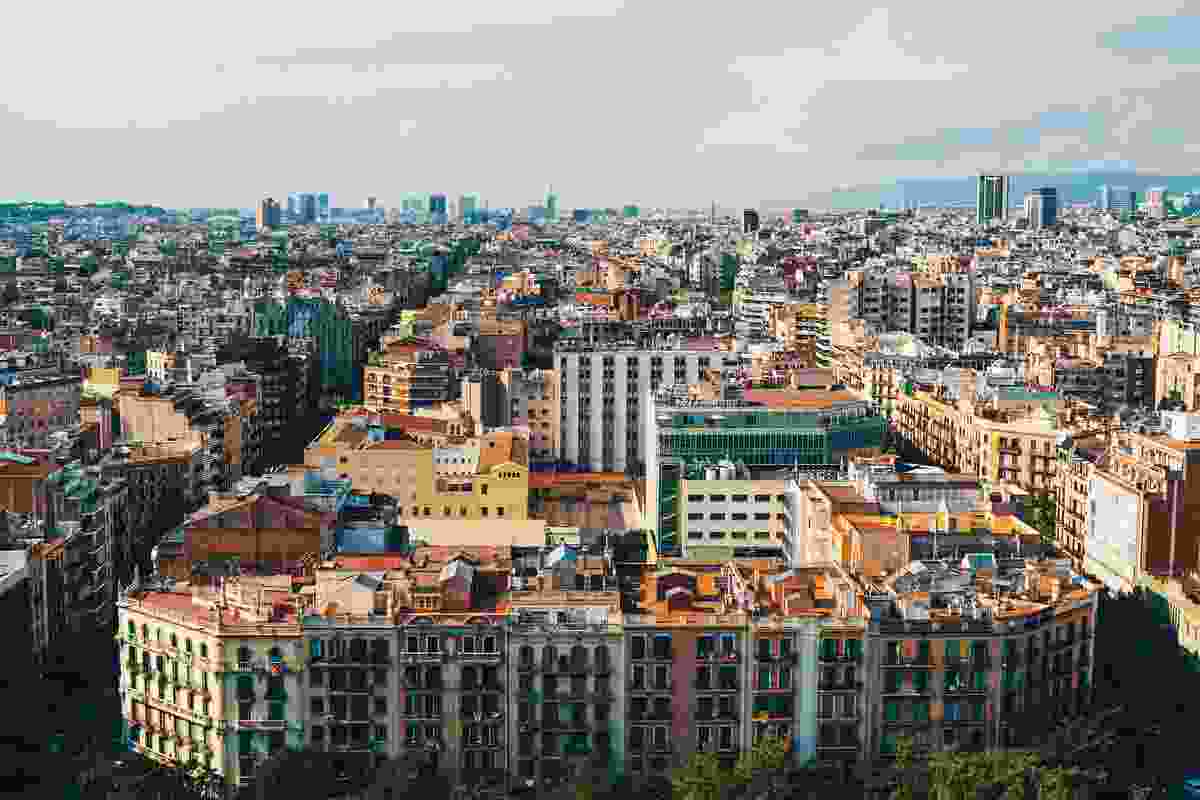 Barcelona’s “superblocks” model aims to free up public space and promote walking and cycling.