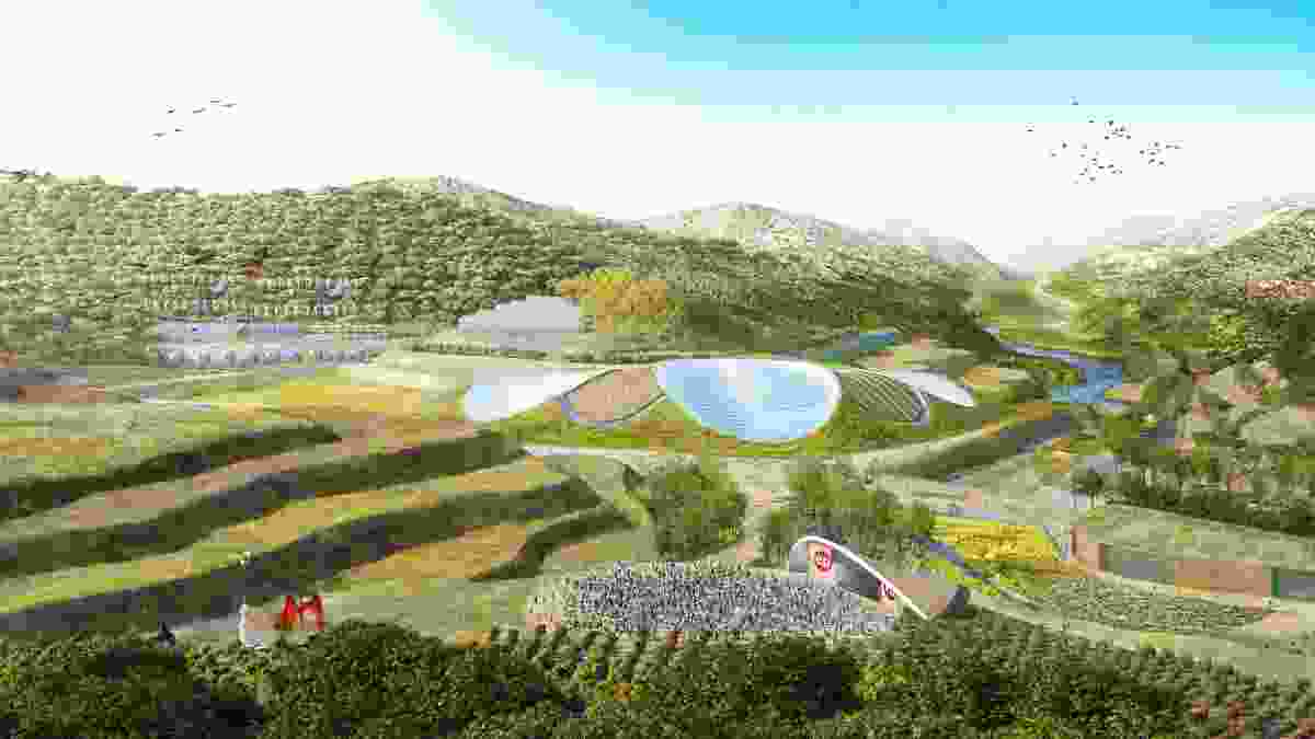 Plans for an Eden in Yan’an, a historic city famed for marking the end of Chairman Mao’s Long March.
