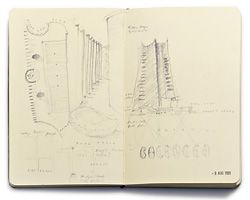 Rachel Hurst’s sketch of Balencea by Wood Marsh in association with Sunland Design.