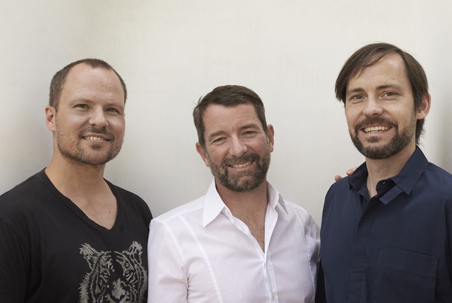 LAVA directors Chris Bosse, Alexander Rieck and Tobias Wallisser.