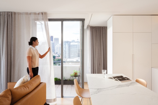 Milsons Point Apartment by Brad Swartz Architects.