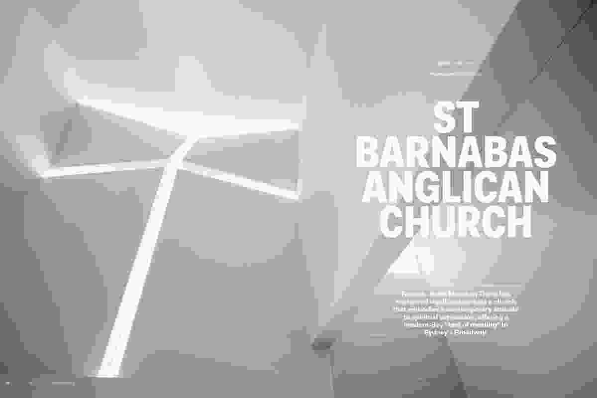 St Barnabas Anglican Church by Francis-Jones Morehen Thorp.