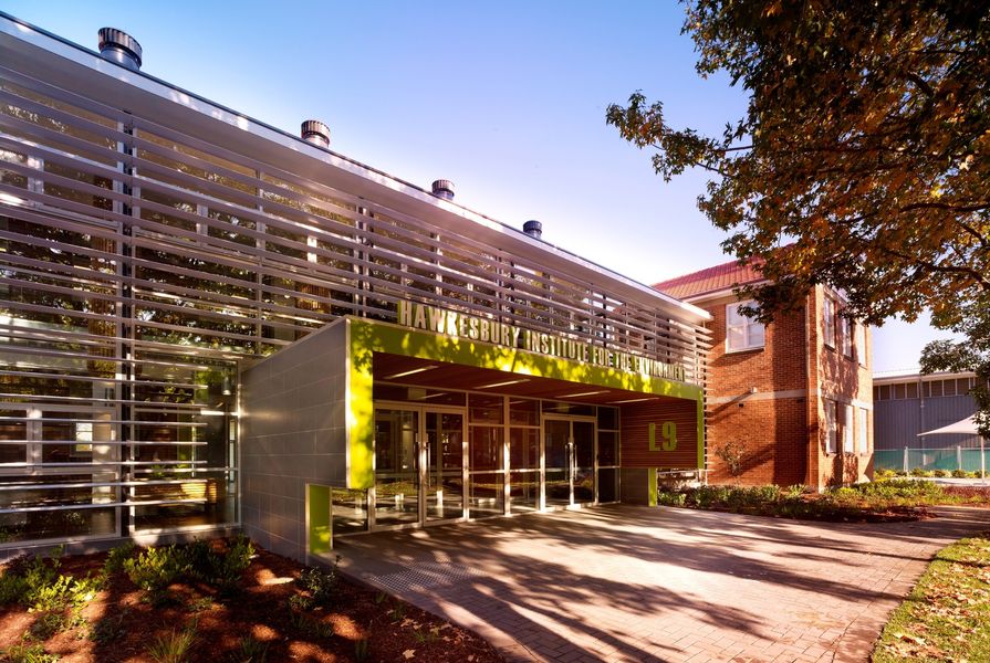 The University of Western Sydney's Climage Change and Energy Research Facility by Suters Architects.