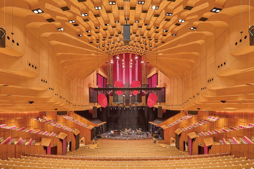 Sound Reflection Opera Sydney Opera House Concert Hall Renewal by ARM Architecture ...