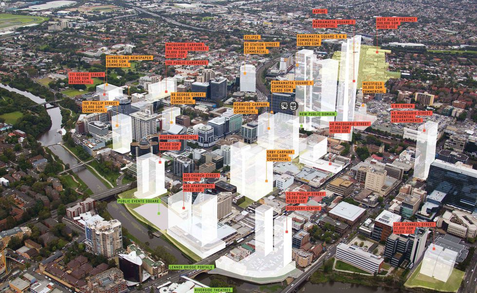 Parramatta Square design competition ArchitectureAU
