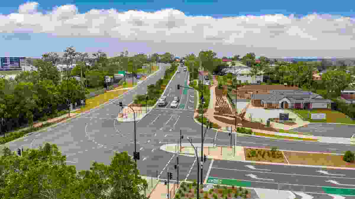Sippy Downs Drive – Boulevard and Gateway by Sunshine Coast Council